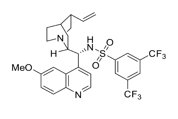 1096403-83-6 |  N-[(9R)-6'-methoxycinchonan-9-yl]-3,5-bis(trifluoromethyl)-Benzenesulfonamide