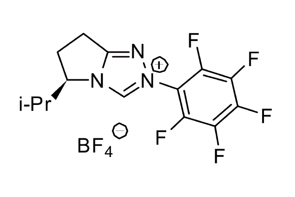 1175052-07-9 | (5R)-6,7-dihydro-5-(1-methylethyl)-2-(2,3,4,5,6-pentafluorophenyl)-5H-Pyrrolo[2,1-c]-1,2,4-triazolium tetrafluoroborate