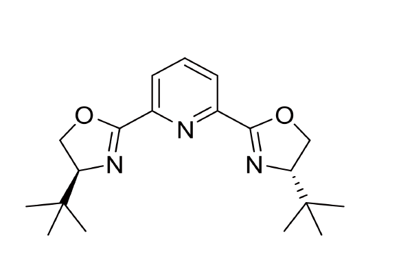 118949-63-6 | 2,6-Bis[(4S)-4-ter-butyloxazolin-2-yl]pyridine 