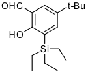 1190881-79-8 | 5-(1,1-dimethylethyl)-2-hydroxy-
3-(triethylsilyl)-Benzaldehyde