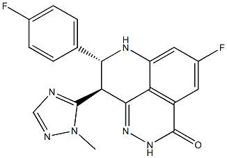 1207456-00-5 | (8R,9S)-5-Fluoro-8-(4-fluorophenyl)-2,7,8,9-tetrahydro-9-(1-Methyl-1H-1,2,4-triazol-5-yl)-3H-pyrido[4,3,2-de]phthalazine-3-one