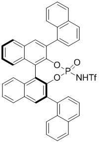 1226907-33-0  | N-[(11bS)-2,6-di-1-naphthalenyl-4-oxidodinaphtho[2,1-d:1',2'-f][1,3,2]dioxaphosphepin-4-yl]-1,1,1-trifluoro-Methanesulfonamide 