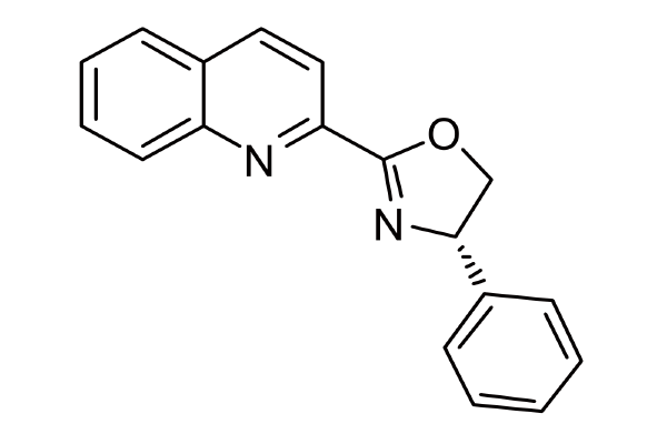 1252576-13-8 | 2-[(4S)-4,5-dihydro-4-phenyl-2-
oxazolyl]-Quinoline