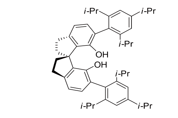 1258276-31-1   | (1S)-2,2',3,3'-
tetrahydro-6,6'-bis[2,4,6-tris(1-
methylethyl)phenyl]-1,1'-Spirobi[1H-indene]-7,7'-diol