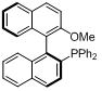 134484-36-9 | [(1S)-2'-methoxy[1,1'-binaphthalen]-
2-yl]diphenyl Phosphine