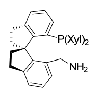 1366181-02-3 | (S)-(7'-(bis(3,5-d
imethylphenyl)p
hosphino)-2,2',3,
3'-tetrahydro-1,1
'-spirobi[indene]
-7-yl)methanami
ne 