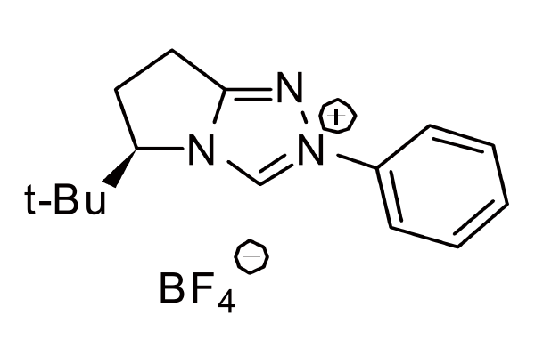1448816-61-2 |  (5R)-5-(1,1-dimethylethyl)-6,7-dihydro-2-phenyl-5H-Pyrrolo[2,1-c]-1,2,4-triazolium  tetrafluoroborate 