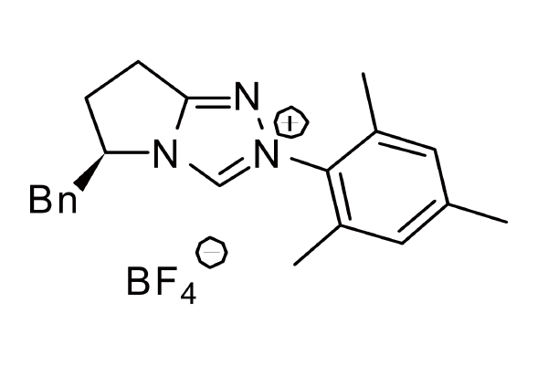 1469801-67-9  | (5R)-6,7-dihydro-5-(phenylmethyl)-2-(2,4,6-trimethylphenyl)-5H-Pyrrolo[2,1-c]-1,2,4-triazolium tetrafluoroborate