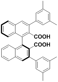 1791455-28-1 | (1S)-3,3'-
-Bis(3,5-dimethylphenyl)-1,1'-Binaphthalene]-2,2'-dicarboxylic acid