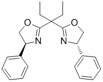 190791-28-7 |  (4S,4'S)-2,2'-(1-ethylpropylidene)bis[4,5-
dihydro-4-phenyl-Oxazole