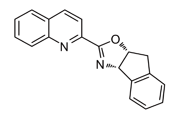 2055935-90-3 | (3aS,8aR)- 3a,8a-dihydro-2-(2-
quinolinyl)-8H-Indeno[1,2-d]oxazole