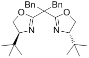 319489-90-2 | (4S,4'S)-2,2'-[2-phenyl-1-
(phenylmethyl)ethylidene]bis[4-(1,1-dimethylethyl)-4,5-dihydro-Oxazole