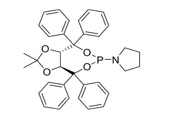 582298-51-9  | 1-[(3aS,8aS)-tetrahydro-2,2-dimethyl-4,4,8,8-tetraphenyl-1,3-dioxolo[4,5-e][1,3,2]dioxaphosphepin-6-yl]-Pyrrolidine