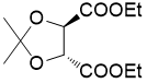 59779-75-8   | (4R,5R)- 2,2-dimethyl-1,3-Dioxolane-4,5-dicarboxylic acid 4,5-diethyl ester