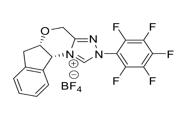 740816-14-2 | (5aS,10bR)-5a,10b-dihydro-2-(2,3,4,5,6-pentafluorophenyl)-4H,6H-Indeno[2,1-b][1,2,4]triazolo[4,3-d][1,4]oxazinium tetrafluoroborate 