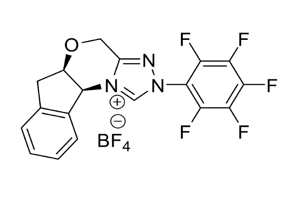 872143-57-2  | (5aR,10bS)-5a,10b-dihydro-2-(2,3,4,5,6-pentafluorophenyl)-4H,6H-Indeno[2,1-b][1,2,4]triazolo[4,3-d][1,4]oxazinium tetrafluoroborate 