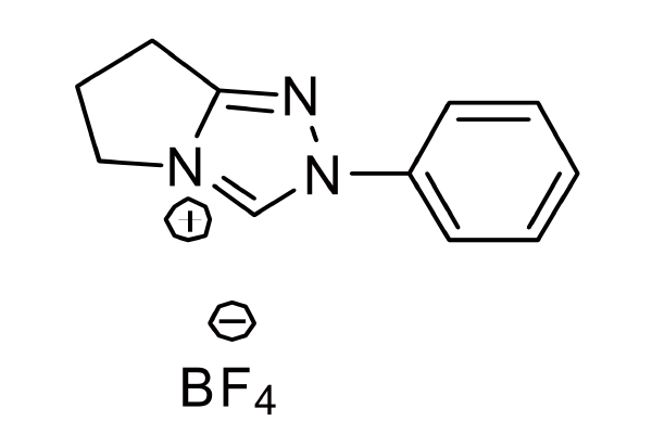 909122-64-1  | 6,7-dihydro-2-phenyl-5H-Pyrrolo[2,1-c]-1,2,4-triazolium  tetrafluoroborate