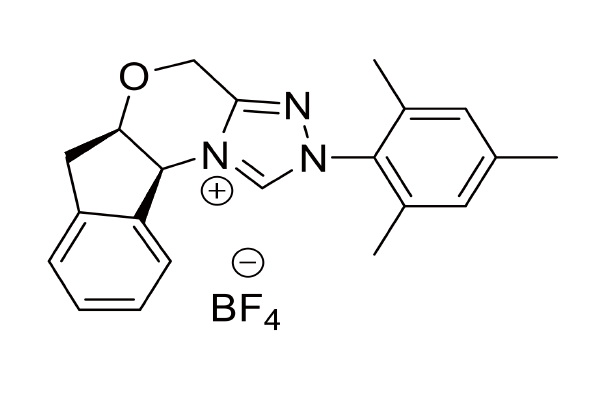 925706-31-6  | (5aR,10bS)-5a,10b-dihydro-2-(2,4,6-trimethylphenyl)-4H,6HIndeno[2,1-b][1,2,4]triazolo[4,3-d][1,4]oxazinium tetrafluoroborate