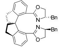 940880-70-6 | (Sa,S,S)-7,7′-bis(
4′-benzyloxazol-2-yl)-1,1′-spirob
iindane 